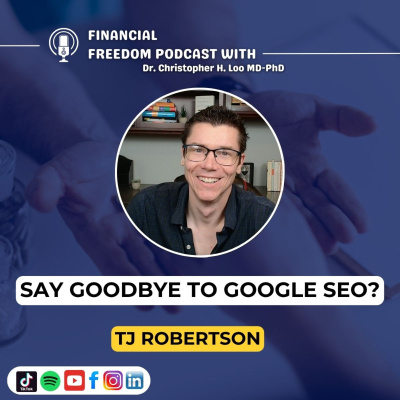 episode 🎙️ AI SEO with TJ Robertson: Winning Rankings in the Age of ChatGPT and Google AI artwork