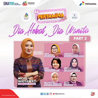 episode Dia Wanita, Dia Hebat I Pertamina Talks X Pertiwi Part 2 artwork