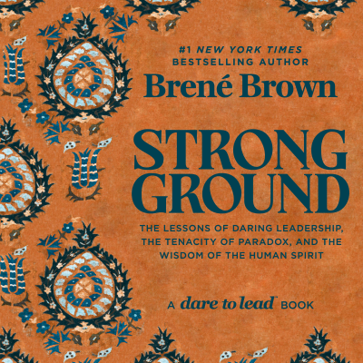 episode Brené Brown, author and professor, with Daniel Pink artwork