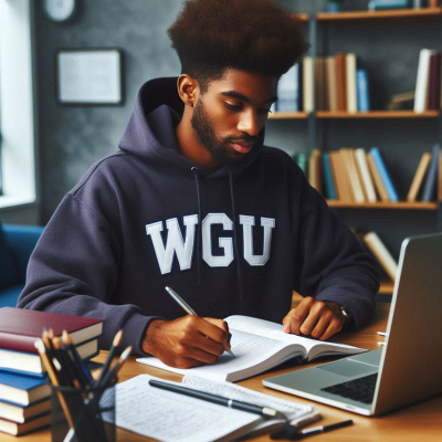 episode Pausing to Accelerate | Taking a break from Podcast to complete WGU degree artwork