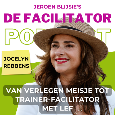 episode #23 Van verlegen meisje tot trainer-facilitator met lef - Jocelyn Rebbens artwork