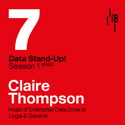 episode Claire Thompson : Legal & General · Head of Data // Jesus Templado · Bedrock @ LAPIPA_Studios artwork