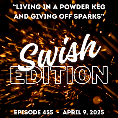 episode Living in a Powder Keg and Giving Off Sparks artwork