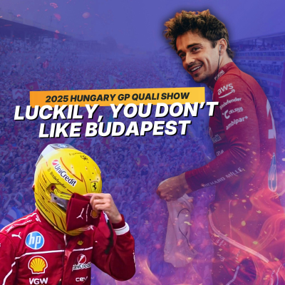 episode Charles Leclerc grabs pole, Lewis Hamilton grabs headlines | F1 2025 #HungarianGP Qualifying Show artwork