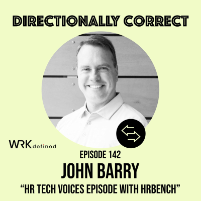 episode #142 - John Barry - HR Tech Voices Series Episode with HRBench artwork