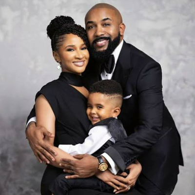 episode Actress Adesua Etomi pens a wonderful message to celebrate husband Banky W on father's day artwork