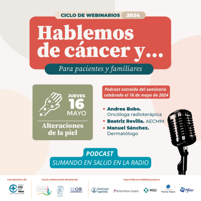 episode Hablemos de cáncer y... alteraciones de la piel artwork