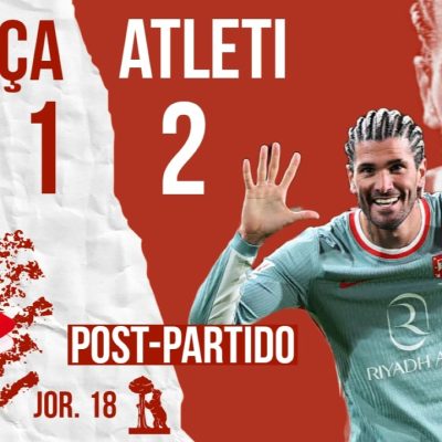 episode ATLÉTICO PLAY: 7 x 56: VICTORIA Y LÍDERES l BARCELONA 1-2 ATLETI artwork