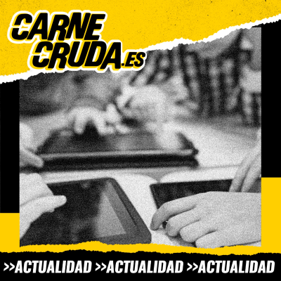 episode Pasar de pantalla: móviles y ordenadores en clase (CARNE CRUDA #1531) artwork