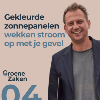 episode GEKLEURDE ZONNEPANELEN: ⚡️ stroom opwekken met je MUUR! artwork