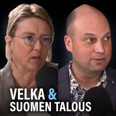 episode Suomen talous: Kasvu, verotus ja velkaantuminen (Emilia Kullas & Patrizio Lainá) | Puheenaihe 498 artwork