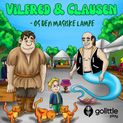 episode Vilfred & Clausen og den magiske lampe artwork