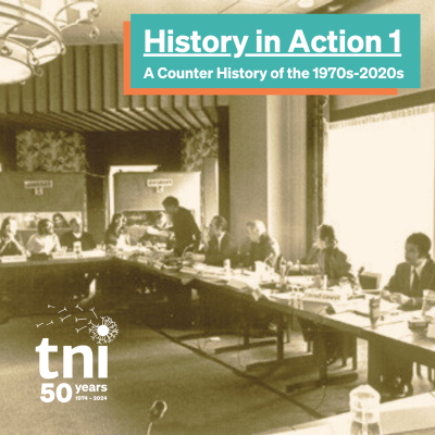 episode S5 Ep1: History in Action Part 1: 1970-1990 - A counter history by the Transnational Institute artwork