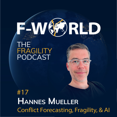 episode #17 - Hannes Mueller: Conflict Forecasting, Fragility, and AI artwork