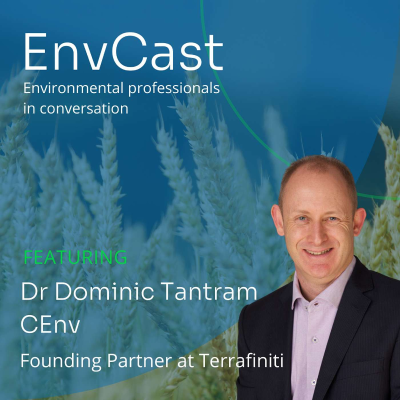 episode Discussing Sustainability Consulting with Dominic Tantram CEnv artwork