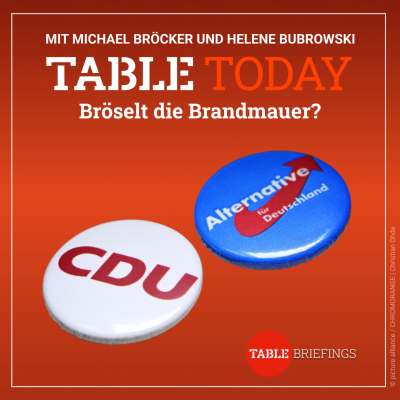 episode Bröselt die Brandmauer? artwork