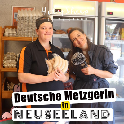episode Deutsche Metzgerin in Neuseeland! - live aus der ältestesten Fleischerei Christchurch artwork