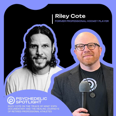 episode Riley Cote - From NHL Enforcer to Psychedelic Therapy Advocate artwork