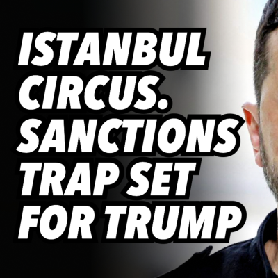 episode Istanbul circus. Sanctions trap set for Trump artwork