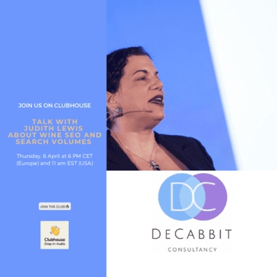 episode SEO & search volumes in wine with Judith Lewis artwork
