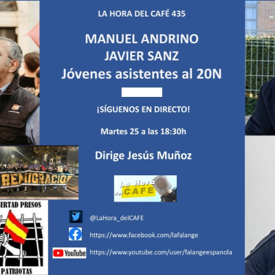 episode LHDC 435 La juventud está en nuestras filas.Falange en las calles Manif. 21N. Prensa y políticos mienten artwork