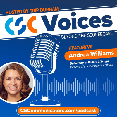 episode Listening & Leadership | Andrea Williams | CSC Voices, Beyond the Scoreboard artwork