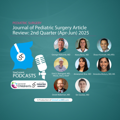episode Journal of Pediatric Surgery Article Review: 2nd Quarter (Apr-Jun) 2025 artwork