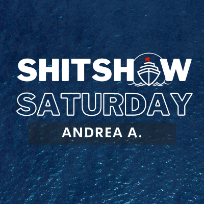 episode SHITSHOW SATURDAY #180 - Andrea A. (...but not me) artwork