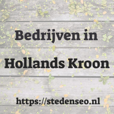 episode Hollands Kroon artwork