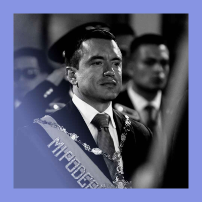 episode Going gang-buster: we meet Ecuador’s president artwork