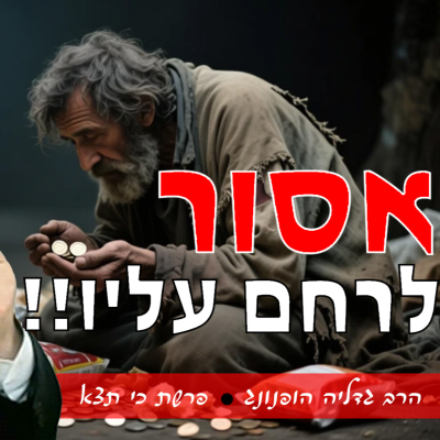 episode 💔אסור לרחם עליו - רעיון נפלא לפרשת כי תצא | הרב גדליה הופנונג artwork