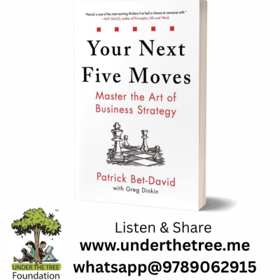 episode Your Next Five Moves by Patrick Bet David - Book Summary artwork