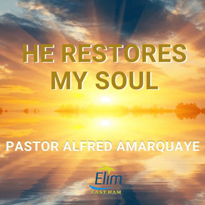 episode He Restores My Soul artwork