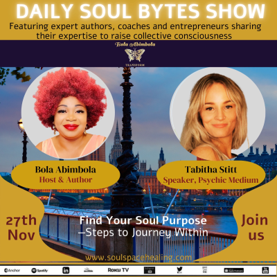 episode Find Your Soul Purpose - Steps to Journey Within w/Tabitha Stitt artwork