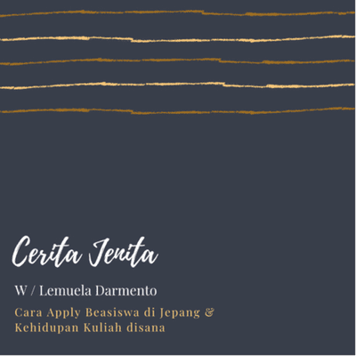 episode CERITA JENITA 14 x Lemuela Darmento - Full Beasiswa ke Jepang? Gimana caranya? artwork