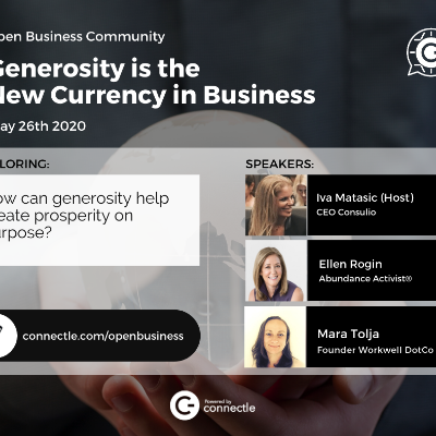episode Open Business - Generosity is the New Currency in Business artwork