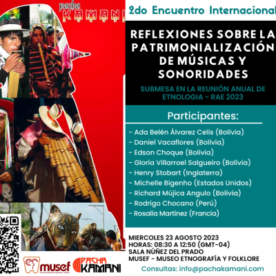 episode Invitación al 2do encuentro Reflexiones sobre la patrimonialización de músicas y sonoridades | Ep 15 artwork