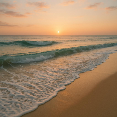 episode Beach Waves Ambience | Soothing Sounds for Deep Sleep & Relaxation artwork