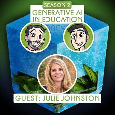 episode BioHackers Podcast Season 2 Ep. 2 – Generative AI in Education featuring Julie Johnston artwork