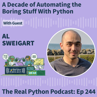 episode A Decade of Automating the Boring Stuff With Python artwork