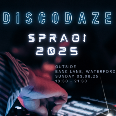 episode DiscoDaze - Live @ Spraoi, Bank Lane, Waterford, 03.08.25 artwork