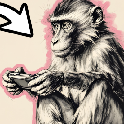 episode Ce babouin gamer fait progresser la science artwork