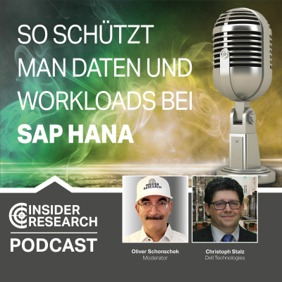 So schützt man Daten und Workloads bei SAP HANA, mit Christoph Stalz von Dell Technologies
