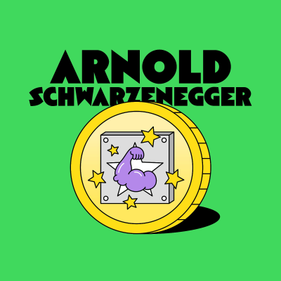 episode Arnold Schwarzenegger: Muscles, movies, money artwork