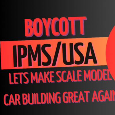 episode Boycott IPMS/USA||Chippah Tee is improving scale model car shows. artwork