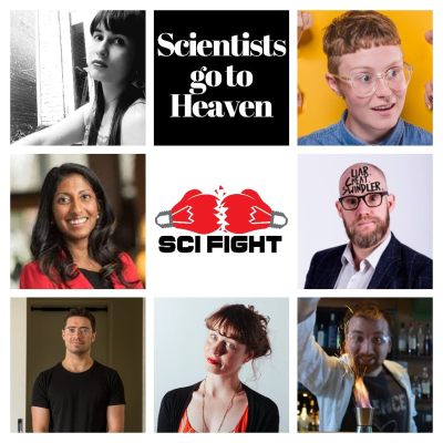 episode 🧪🥊 Sci Fight - Scientists go to Heaven? | Science Comedy Debates artwork
