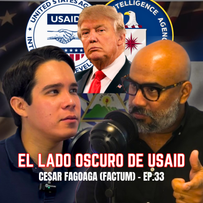 episode El Secreto de los Bukele. Trump y Musk encuentran $40 Billones. ¿Cómo opera la CIA y USAID? | El Podcast de Diego Carballo #33 con Cesar Fagoaga artwork