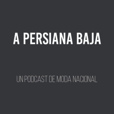 A persiana baja