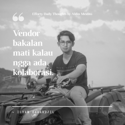 episode Ilham Prestise - Vendor bakalan mati kalau ngga ada kolaborasi artwork