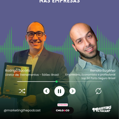 episode Importância do Treinamento nas Empresas - Convidados: Rodrigo Bucollo - Diretor de Treinamentos da 5àSec Brasil e Renato Eugênio - Empresário, Economista e top 50 profissionais Porto Seguro Brasil artwork